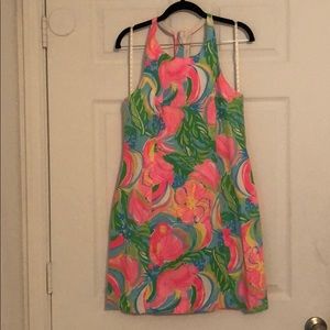 Lily Pulitzer So A Peeling Grayes Razorback Dress